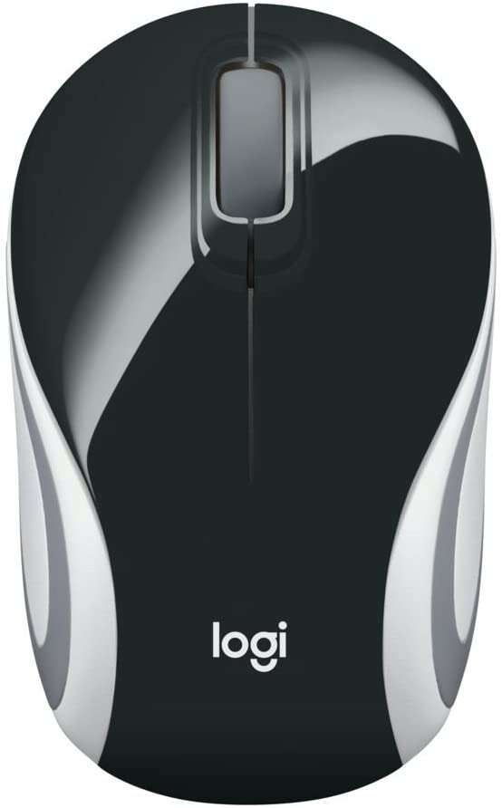 Logitech M187 Raton Inalambrico 1000dpi - 3 Botones - Uso Ambidiestro - Color Negro