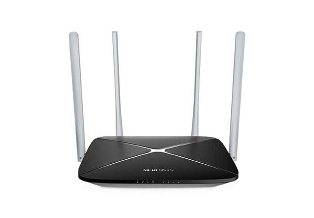 Mercusys Router Inalambrico AC1200 Dual Band - 5 Puertos - 10/100Mbps - 4 Antenas 5dBi