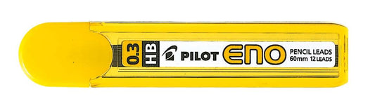 Pilot Caja de 12 Minas ENO 0.3 para Portaminas - Dureza HB - Trazo 0.3mm