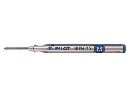 Pilot Recambio Metalico para Boligrafos Ageless, Custom Urushi, Grance, Raiz y Heritage 91 - Punta Media 1.00mm - Color Azul