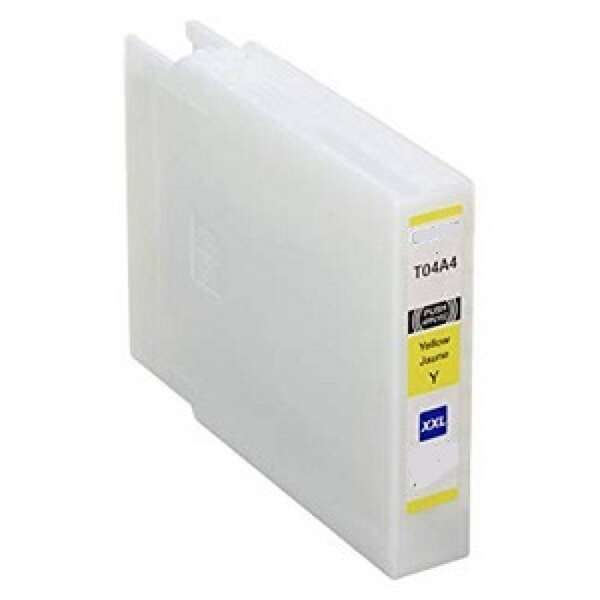 Epson T04A4 Amarillo Cartucho de Tinta Pigmentada Generico - Reemplaza C13T04A440/C13T04A44N
