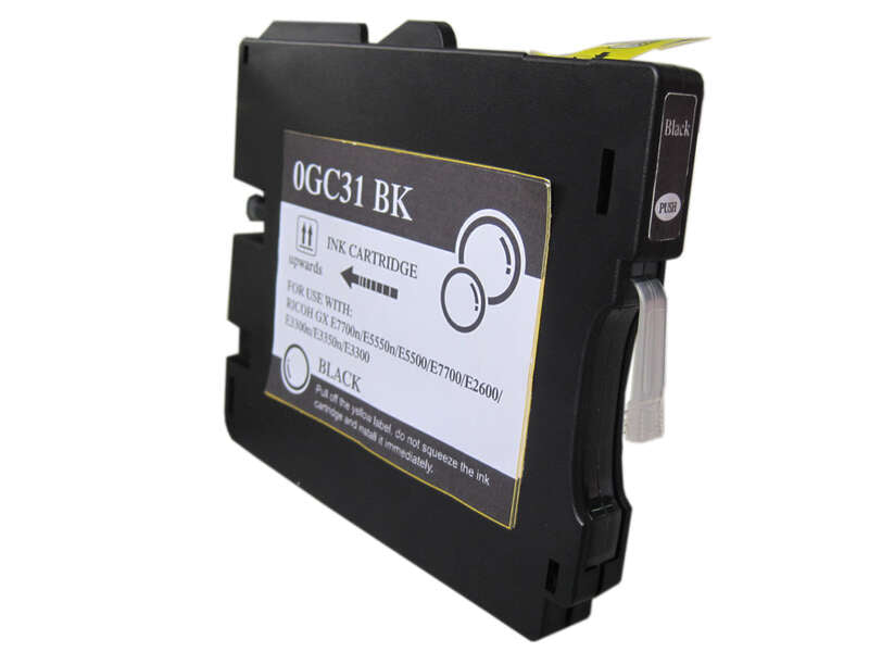 Ricoh GC31K Negro Cartucho de Tinta Pigmentada Generico