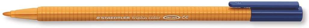 Staedtler Triplus Color 323 Rotulador de Punta Fina - Trazo 1mm Aprox - Tinta Base de Agua - Color Ocre Oro - Cantidad: 10