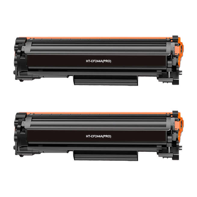 HP CF244A Negro Pack de 2 Cartuchos de Toner Genericos