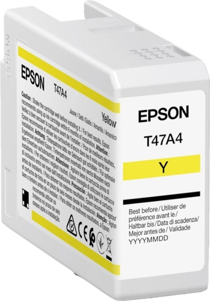 Epson T47A4 Amarillo Cartucho de Tinta Original - C13T47A400