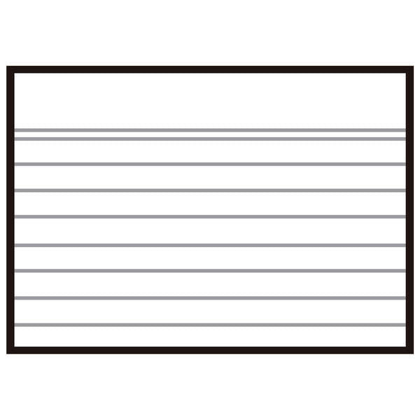 Apli Fichas Rayas Nº1 95x65mm 100U - Ideal para Organizar y Clasificar - Resistente y Duradero - Multicolor
