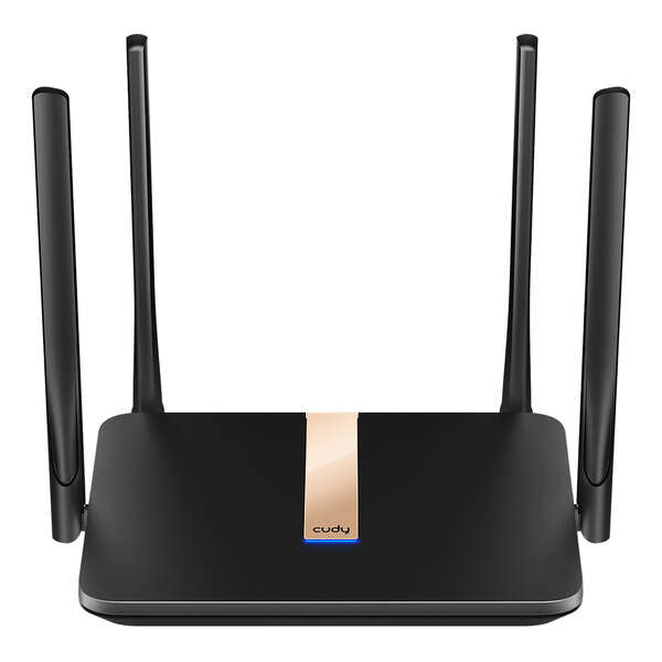 Cudy LT500D Router WiFi AC1200 4G LTE Doble Banda - 1x Puerto Wan 10/100Mbps y 3x Puertos Lan 10/100Mbps - 2x Antenas WiFi y 2x Antenas LTE