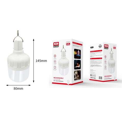 XO Linterna LED Portatil - Tamaño Optica 68mm - Potencia 32W - Bateria 1200Mah - Luz Fuerte Hasta 2H, Luz Debil Hasta 4H, Luz Flash Hasta 15H - Gancho para Colgar - 9 LEDS - Color Negro