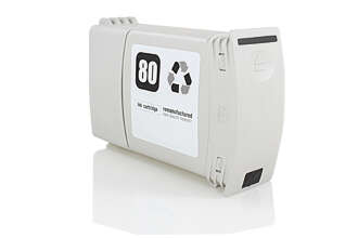 HP 80 Negro Cartucho de Tinta Pigmentada Generico