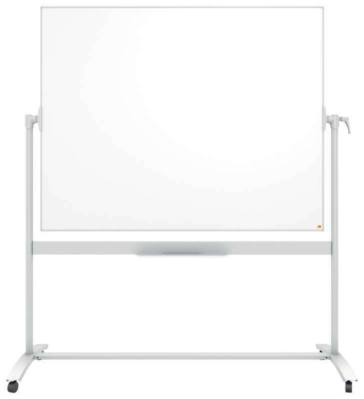 Nobo Pizarra Blanca Movil Nano Clean Classic - 1500x1200mm - Diseño Puntero - Blanco