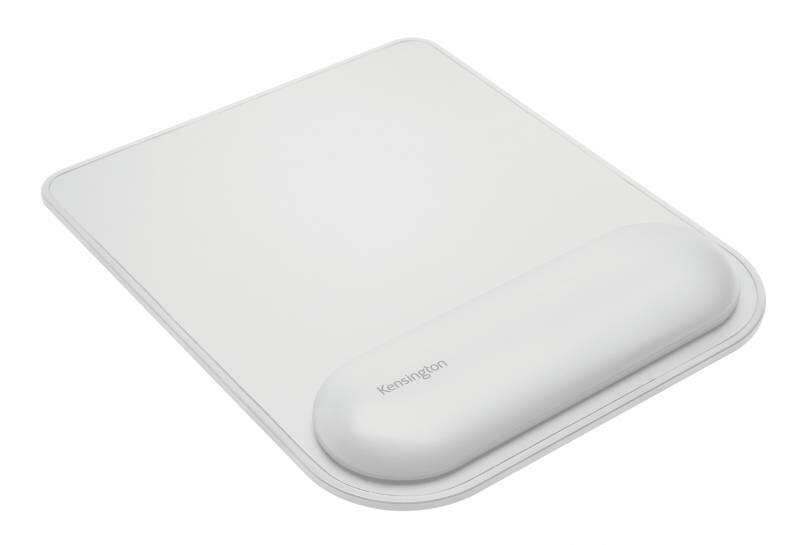 Kensington Alfombrilla Reposamuñecas Ergosoft - Diseño Ergonomico - Soporte para Pulgar - Color Gris