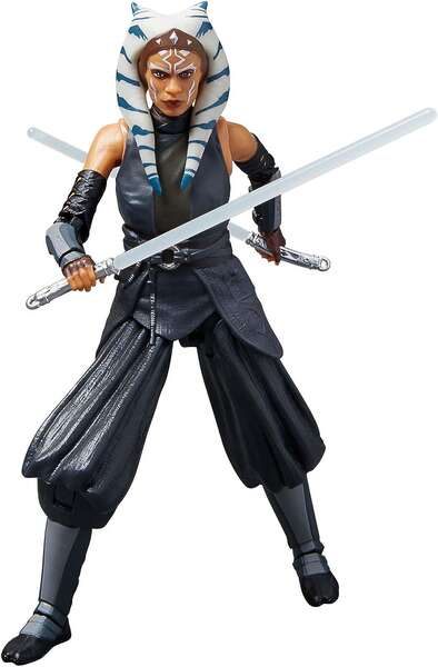 Hasbro Star Wars Black Series Ahsoka Tano The Mandalorian - Figura de Coleccion - Altura 15cm aprox. - Fabricada en PVC