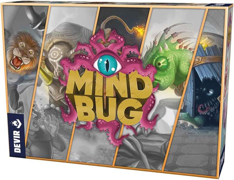 Mindbug Juego de Cartas - Tematica Animales - 2 Jugadores - A partir de 8 Años - Duracion 15-25min. aprox.