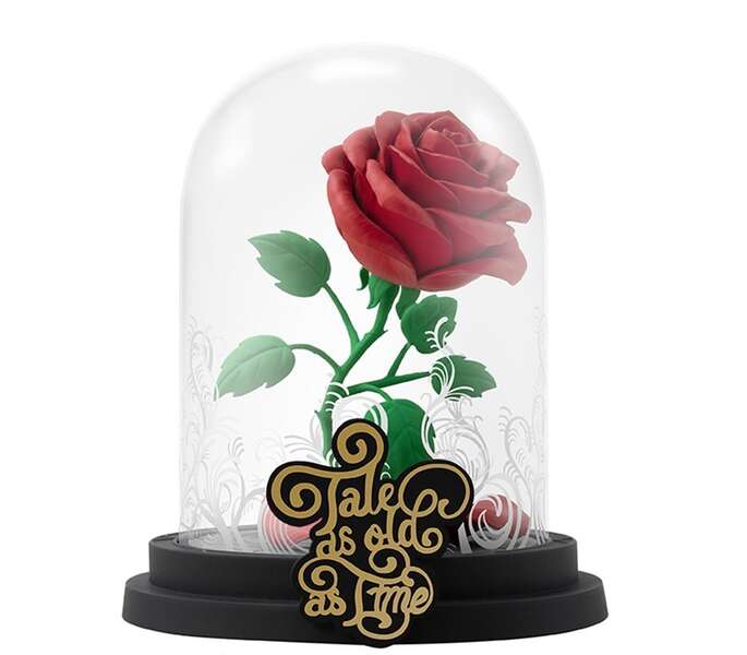 Abystyle SFC Disney La Bella y la Bestia La Rosa Encantada - Altura 12cm aprox. - Fabricada en PVC