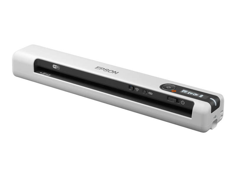 Epson Workforce DS-80W Escaner Portatil A4 WiFi 600dpi - Pantalla LCD - Velocidad de hasta 4 seg. por Pagina