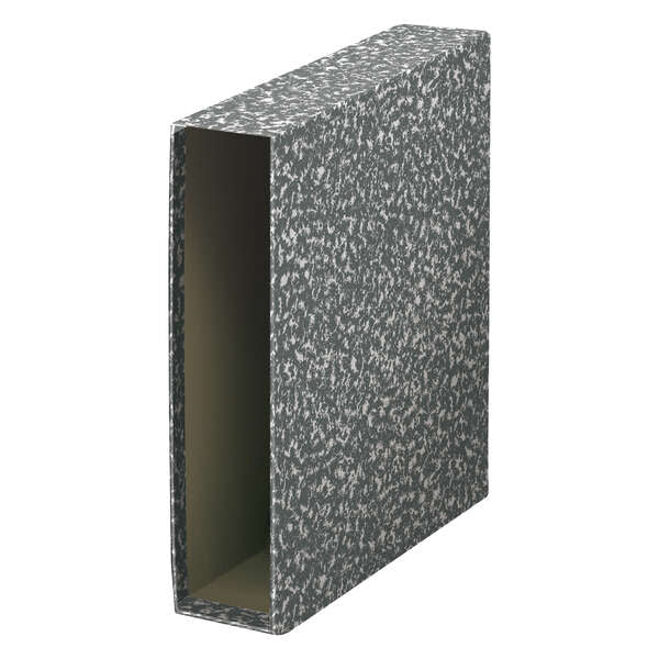 Dohe Archiclas Funda de Archivador Tamaño Folio Natural - Carton Forrado con Papel Impreso - Color Jaspeado Gris - Cantidad: 20