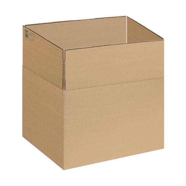 Dohe Cajas de Embalaje de 4 Solapas - Medidas 440x325x420mm - Carton de Canal 3mm - Resistente y Duradero - Ideal para Envios y Almacenamiento - Cantidad: 10