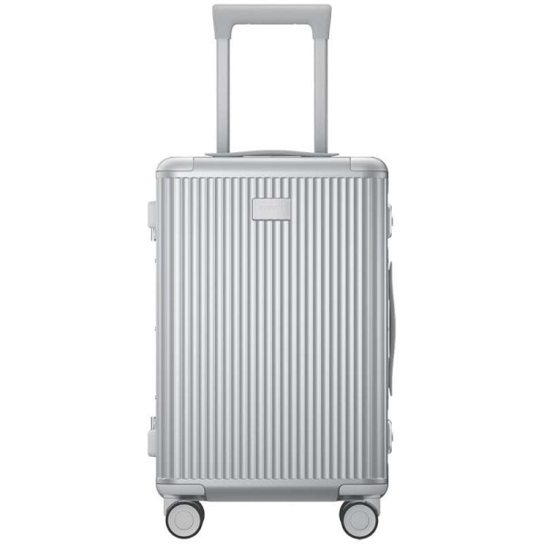 Xiaomi Aluminum Frame Maleta con Ruedas 24" - Asa Ajustable 4 Niveles - Cerradura TSA Doble - Estructura de Aluminio, Carcasa de Policarbonato - Color Plata