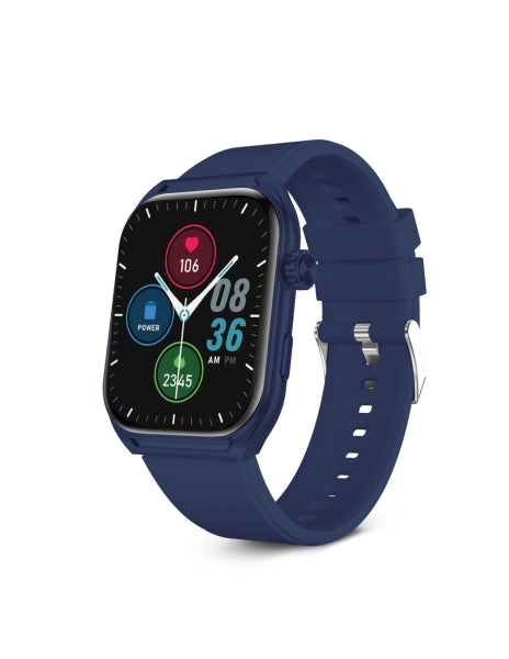 Ksix Urban Move Smartwatch - Pantalla AMOLED 2,06? AMOLED - Autonomia Hasta 5 Dias - Modos Deporte y Salud, Llamadas, Asistentes de voz - IP67 - Color Azul