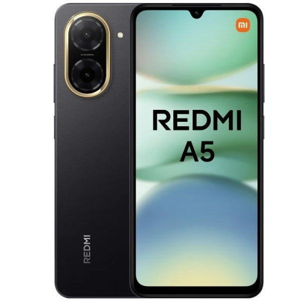 Xiaomi Redmi A5 Smartphone Pantalla 6.88" - 3GB - 64GB - Camara Principal 32MP - Bateria 5200mAh - Color Negro