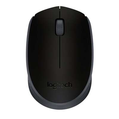 Logitech M171 Raton Inalambrico 1000dpi - 3 Botones - Uso Ambidiestro - Color Negro