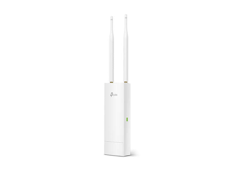 TP-Link Punto de Acceso para Exterior Inalambrico N a 300Mbps - Tecnologia MIMO 2x2 - Soporta PoE Pasivo - 2 Antenas Externas