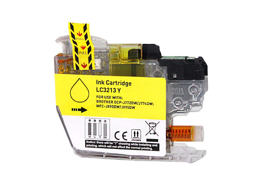 Brother LC3213/LC3211 Amarillo Cartucho de Tinta Generico