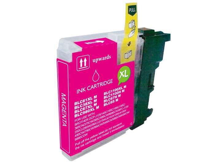 Brother LC980XL/LC1100XL/LC985XL Magenta Cartucho de Tinta Generico