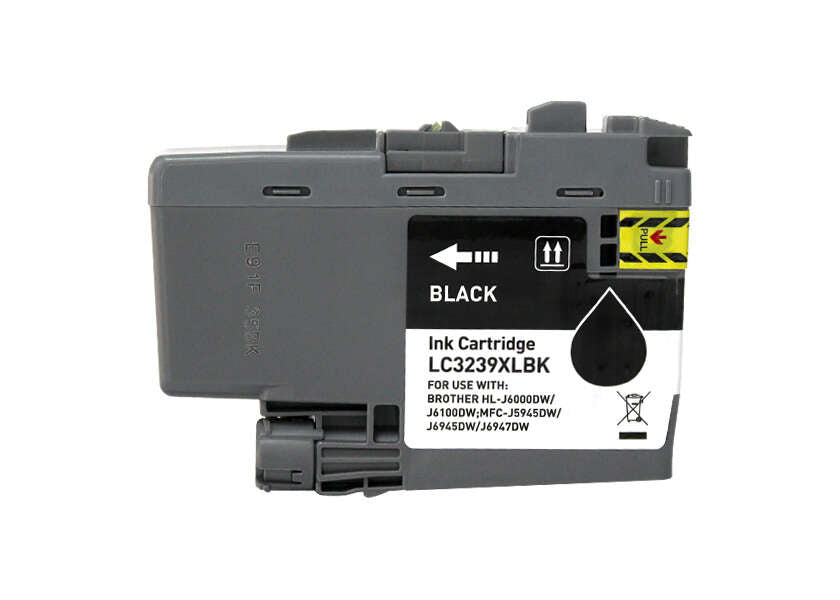 Brother LC3239XL Negro Cartucho de Tinta Pigmentada Generico
