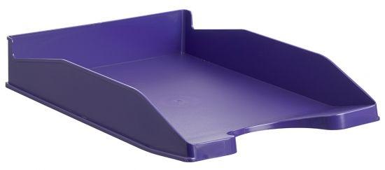 ARCHIVO 2000 BANDEJA ARCHIVO 2000 APILABLE EN 3 POSICIONES FONDO LISO FORMATO DIN A4 Y FOLIO 345X255X60 MM MALVA