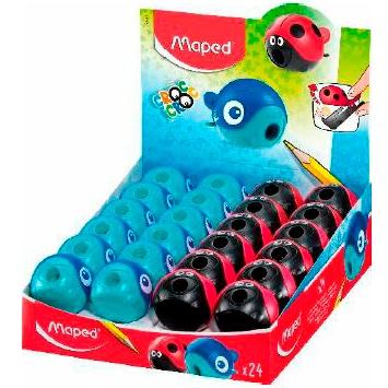 MAPED AFILALÁPICES CROC CROC EASY 1 AGUJERO C/SURTIDOS EXPOSITOR DE 24U