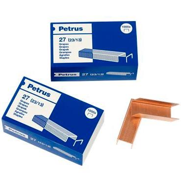 PETRUS GRAPAS MOD.27 (23/13) COBREADAS -CAJA DE 1000-