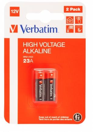 VERBATIM PILA ALCALINA 12V - LR23A BLISTER DE 2