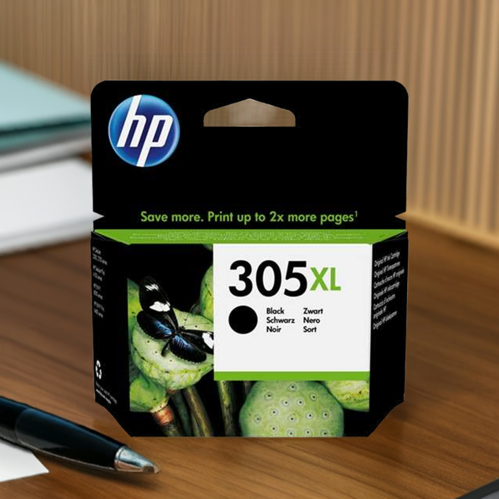 HP 305XL Negro Cartucho de Tinta Original - 3YM62AE