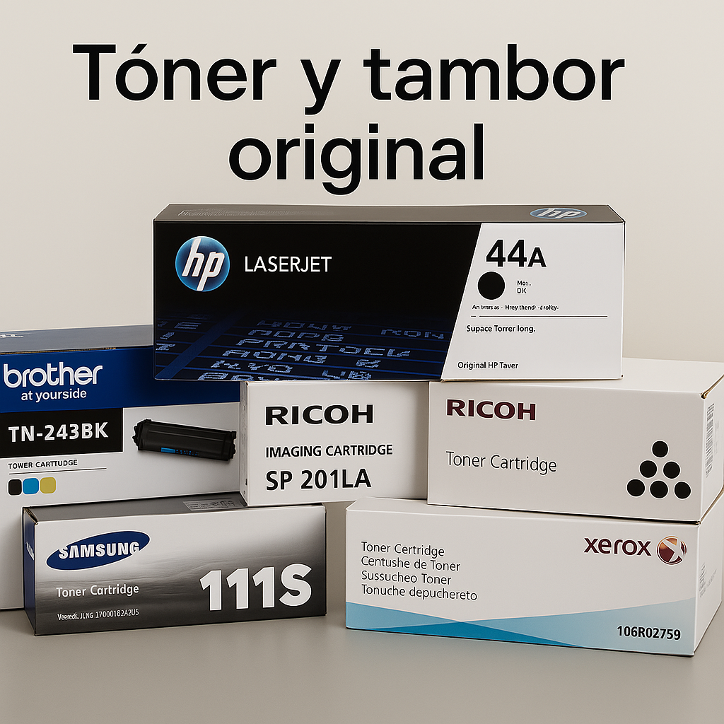 Tóner y tambor original