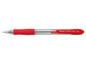 Pilot Boligrafo de Bola Retractil SuperGrip - Punta Redonda 1.0mm - Trazo 0.27mm - Tinta de Aceite - Grip Ergonomico - Color Rojo - Cantidad: 12