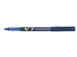 Pilot Boligrafo de Tinta Liquida V7 HI-Tecpoint Rollerball - Punta Fina de Aguja 0.7mm - Trazo 0.5mm - Color Azul - Cantidad: 12