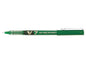 Pilot Boligrafo de Tinta Liquida V7 HI-Tecpoint Rollerball - Punta Fina de Aguja 0.7mm - Trazo 0.5mm - Color Verde - Cantidad: 12