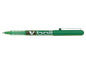 Pilot Boligrafo de tinta liquida V Ball 05 Rollerball - Punta de bola redonda 0.5mm - Trazo 0.3mm - Color Verde - Cantidad: 12