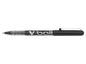 Pilot Boligrafo de tinta liquida V Ball 07 Rollerball - Punta de bola redonda 0.7mm - Trazo 0.5mm - Color Negro - Cantidad: 12