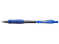 Pilot Boligrafo de Gel G2 Rollerball Retractil - Recargable - Punta de Bola Redonda 0.7mm - Trazo 0.32mm - Grip Ergonomico - Color Azul - Cantidad: 12