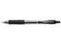 Pilot Boligrafo de Gel G2 Rollerball Retractil - Recargable - Punta de Bola Redonda 0.7mm - Trazo 0.32mm - Grip Ergonomico - Color Negro - Cantidad: 12
