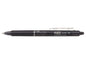 Pilot Frixion Clicker Boligrafo de Gel Borrable Retractil - Punta de Bola 0.7mm - Trazo 0.4mm - Grip Ergonomico - Color Negro - Cantidad: 12