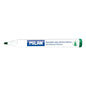 Milan Rotuladores para Pizarra Blanca con Punta Redonda - Punta 4.7 mm - Tinta a Base de Alcohol - Borrable en Seco - Color Verde