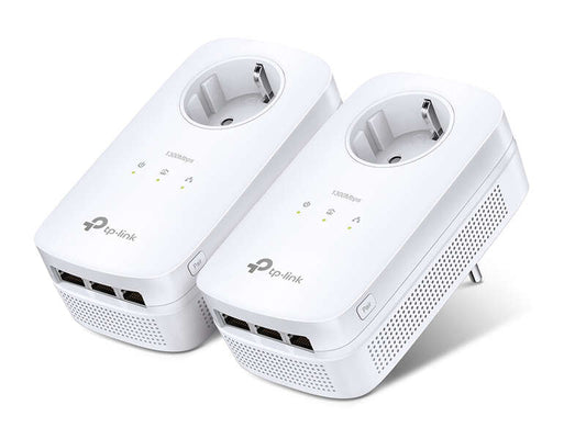TP-Link Kit Powerline Gigabit AV1300 con Enchufe Incorporado