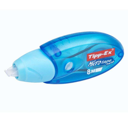 Tipp-Ex Micro Tape Twist Cinta Correctora 5mm x 8m - Cabezal Rotativo - Escritura Instantanea - Cantidad: 10