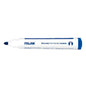 Milan Rotuladores para Pizarra Blanca Recargables - Punta Redonda 5mm - Tinta a base de Alcohol - Borrable en Seco - Color Azul - Cantidad: 12