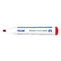 Milan Rotuladores para Pizarra Blanca Recargables - Punta Redonda 5mm - Tinta a base de Alcohol - Borrable en Seco - Color Rojo - Cantidad: 12