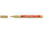 Edding 751 Rotulador Permanente - Punta Redonda - Trazo entre 1 y 2 mm. - Tinta Opaca - Secado Rapido - Color Oro - Cantidad: 10
