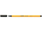 Stabilo Point 88 Rotulador de Punta Fina de Fibra - Trazo de 0.4 mm - Tinta con Base de Agua - Color Negro - Cantidad: 10